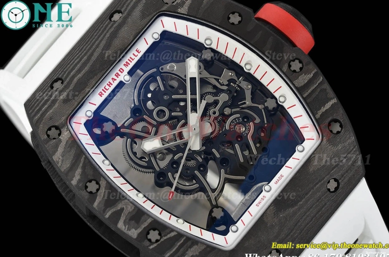 Dial APS Clone RM055 RU Skeleton NTPT Red Crown RMUL2 Super 0524